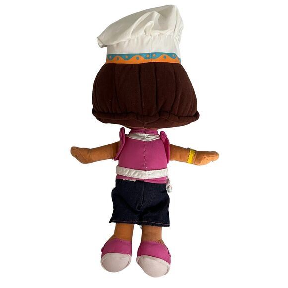 Dora the Explorer Fabric Plush Doll Chef Cook Baker Fisher Price 2005 Mattel - Picture 2 of 7